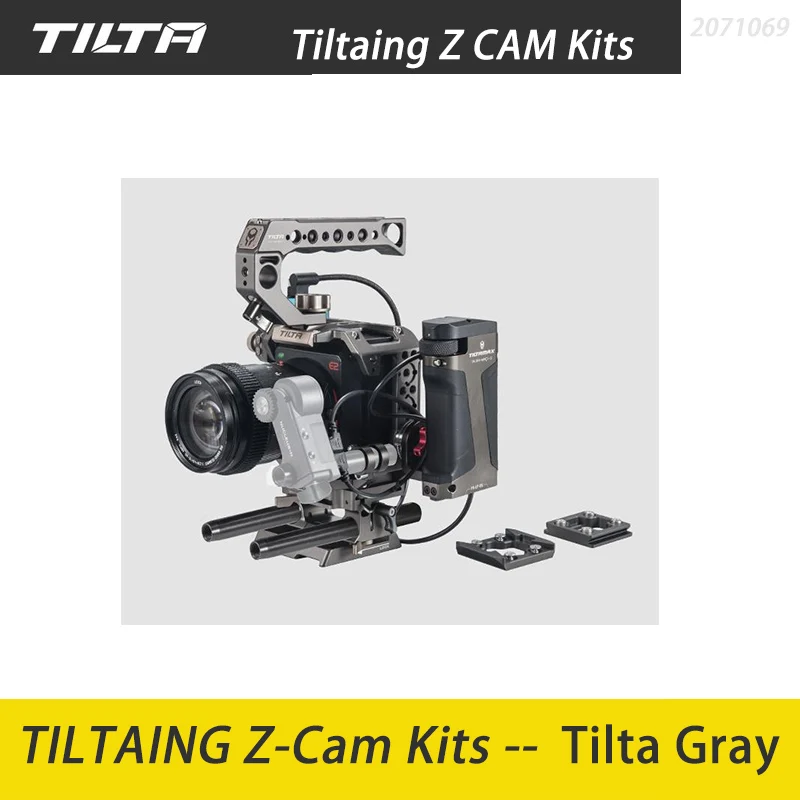 

TILTA Camera Cage for Z-CAM, Tiltaing Z CAM Kit A – Tilta Gray