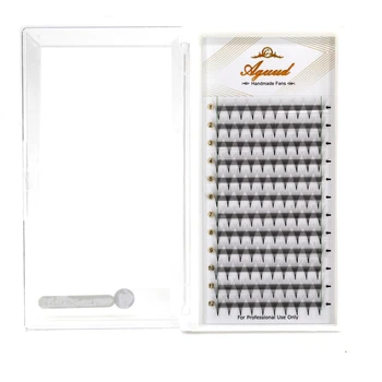 

AGUUD Sharp Stem Volume Fan Lashes 5D/6D/8D/9D/10D/12D/14D Russian Volume Narrow Base False Silk Eyelash Extensions Lashes Fans