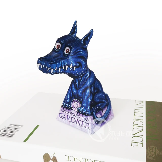 3d Paper Model Papercraft Optical Dragon Illusion Optical, 46% OFF