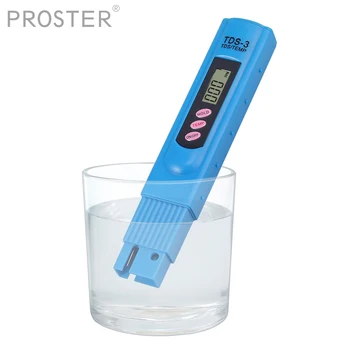 

Proster For Digital TDS3 Meter Home Drinking Tap Water Quality Purity Test Tester 0-9990ppm Test Filter Pocket Test Pen
