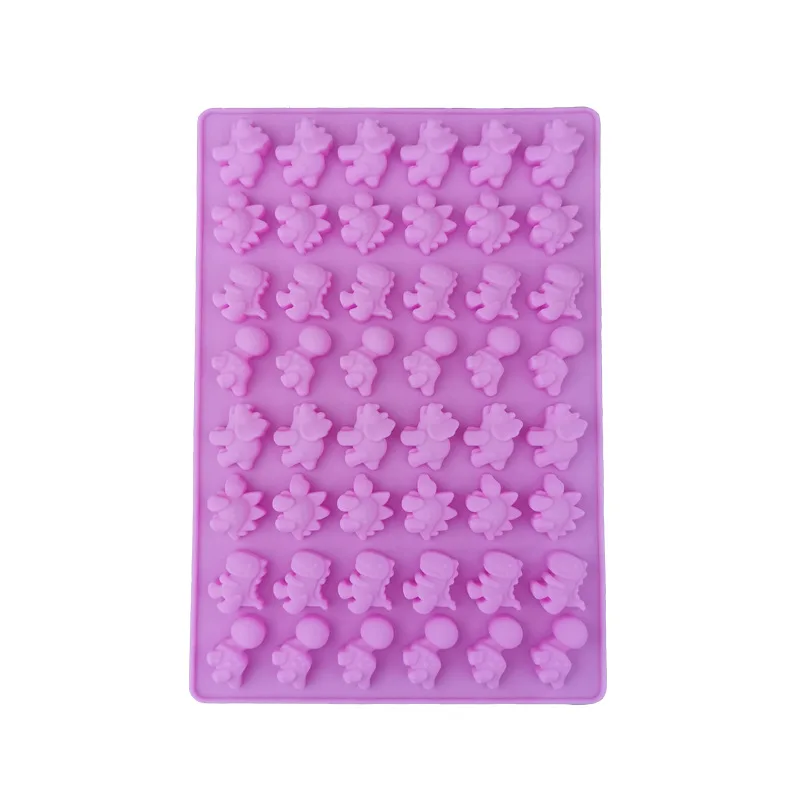 1PC Dinosaur Shape Cake Fondant Jelly Biscuit Mold Baking Mold Silicone Chocolate Candy Sugar Mold Cake Decorating Kitchen Tools
