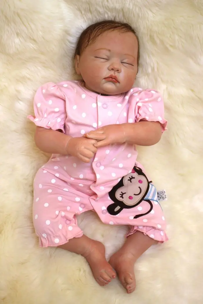 Kawaii Benecas Baby Reborn 22 дюймов мягкая силиконовая кукла реборн игрушки 55 см реалистичные Новорожденные Reborn Brinquedos Для детей