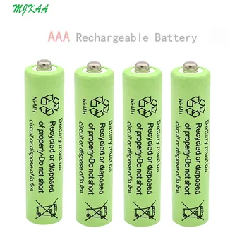 

6PCS/MJKAA Ni-MAH AAA 750Mah Battery High Power 1.2V Rechargeable Used in TV remote control toys
