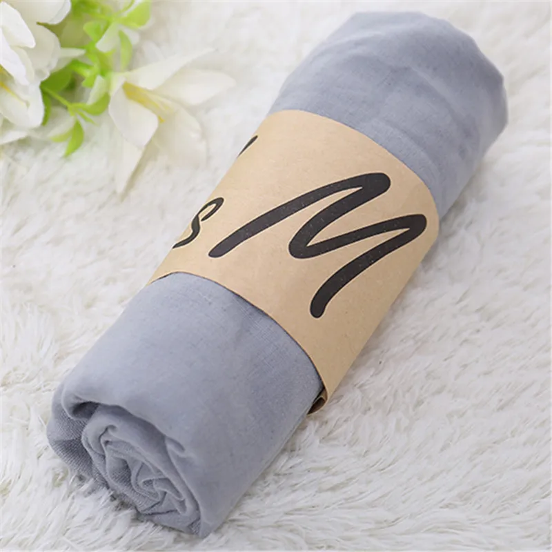 Cotton Linen Scarf Women Designer Luxury Spring Winter Warm Scarfs Pashmina Hijabs Scarves Shawls Wraps Foulard Headband