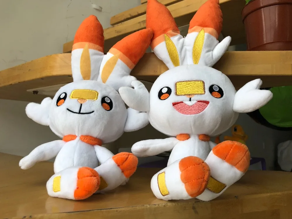 grookey scorbunny sobble plush