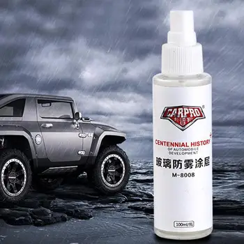 

100ml Hydrophilic Car Defog Anti Fog Agent Rearview Mirror Glass Auto Windscreen Glass Fogging Agent Antifogging Spray Mist