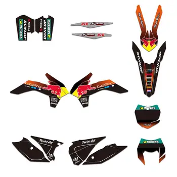 

MXGRAPHIC Motorcycle Full Graphic Decals Stickers DECO For KTM EXC EXCF XCW XCF-W 125 200 250 300 350 450 2014 2015 2016