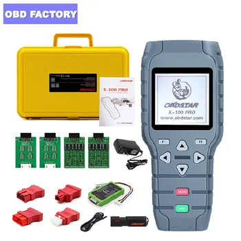 

Hot selling X100 X-100 PRO Auto key programmer (C+D+E) With EEPROM Adapter IMMO Odometer Correction OBD Software Tool
