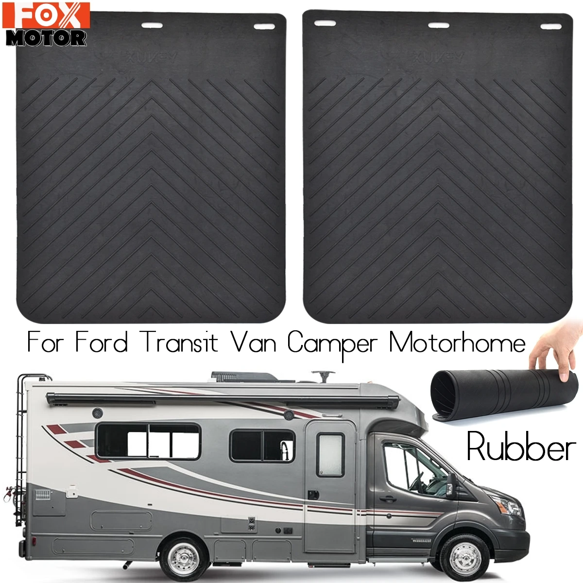 Gomma Paraspruzzi Per Ford Ford Transit Connect Corriere Personalizzato Mk6 Mk7 Mk8 Camper Camper Van Paraspruzzi Paraspruzzi Parafanghi