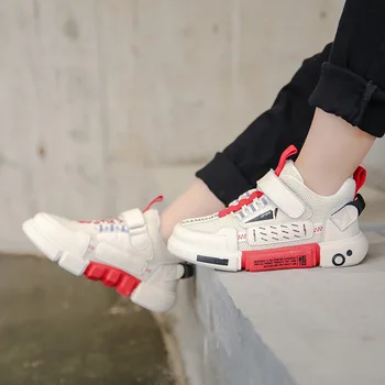 

Children's shoes 2019new children's sports shoes breathable mesh girls shoes casual color matching boys shoes enlightenment tide