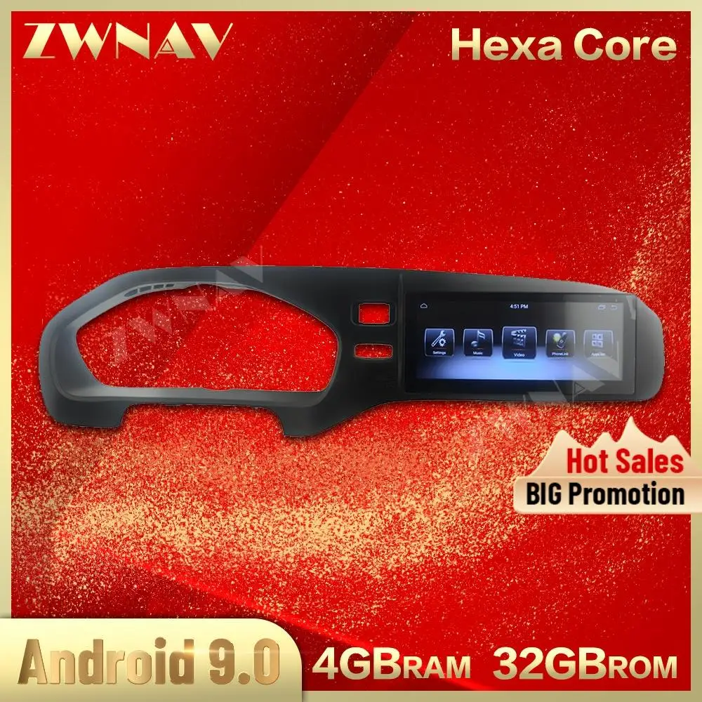 Hexa core 4G+32GB Android 9.0 Car Multimedia Player For Volvo V40 2013-2019 car GPS Navigation WiFi Audio Radio stereo head unit |