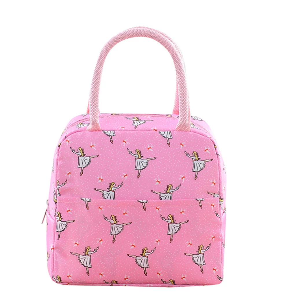 Maison Fabre 1PCs New Fresh Oxford Lunch Bags Insulation Cold Thickened Waterproof  Waterproof  Leisure Bags Cute Tote Bag 904