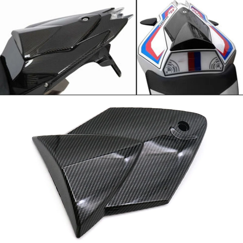 for 2009 2014 BMW S1000RR S1000R Carbon Fiber Pattern Rear Seat Cover Tail Cowl Fairing Replace