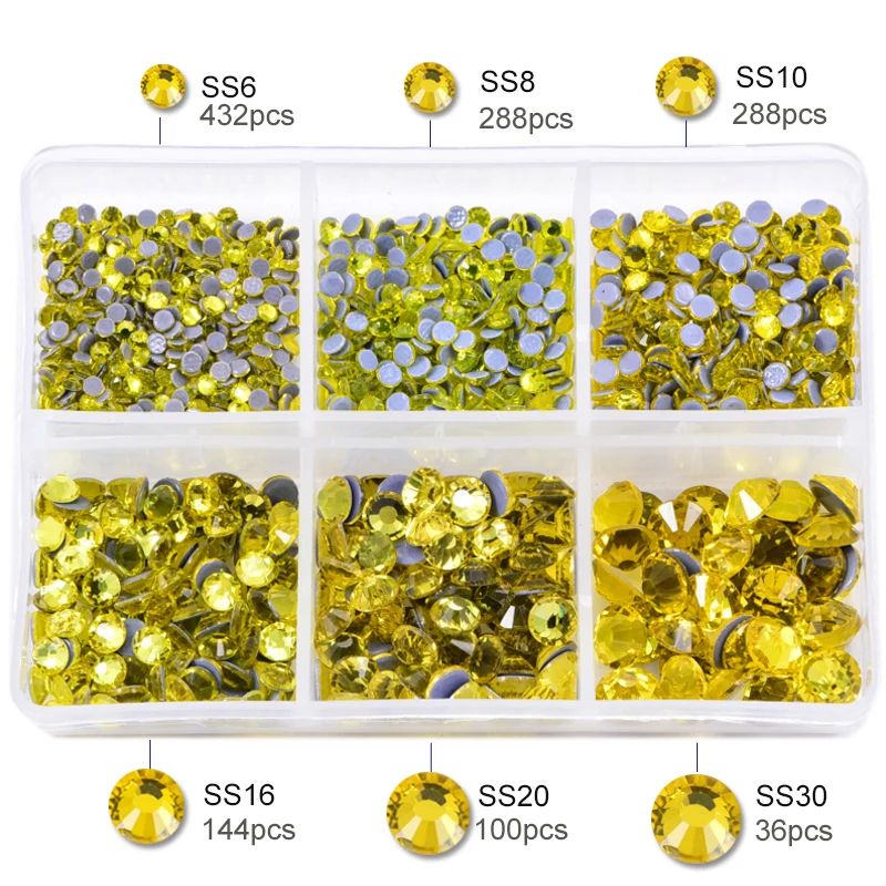 4 Oleeya hot fix rhinestones