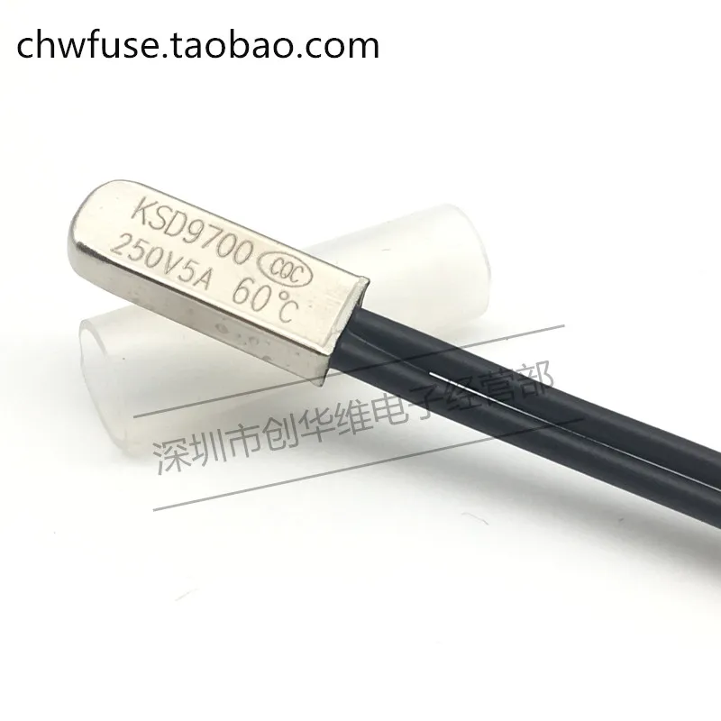 5PCS / Metal shell KSD9700 150 degree 150C 5A250V Normally closed Temperature control switch | Обустройство дома