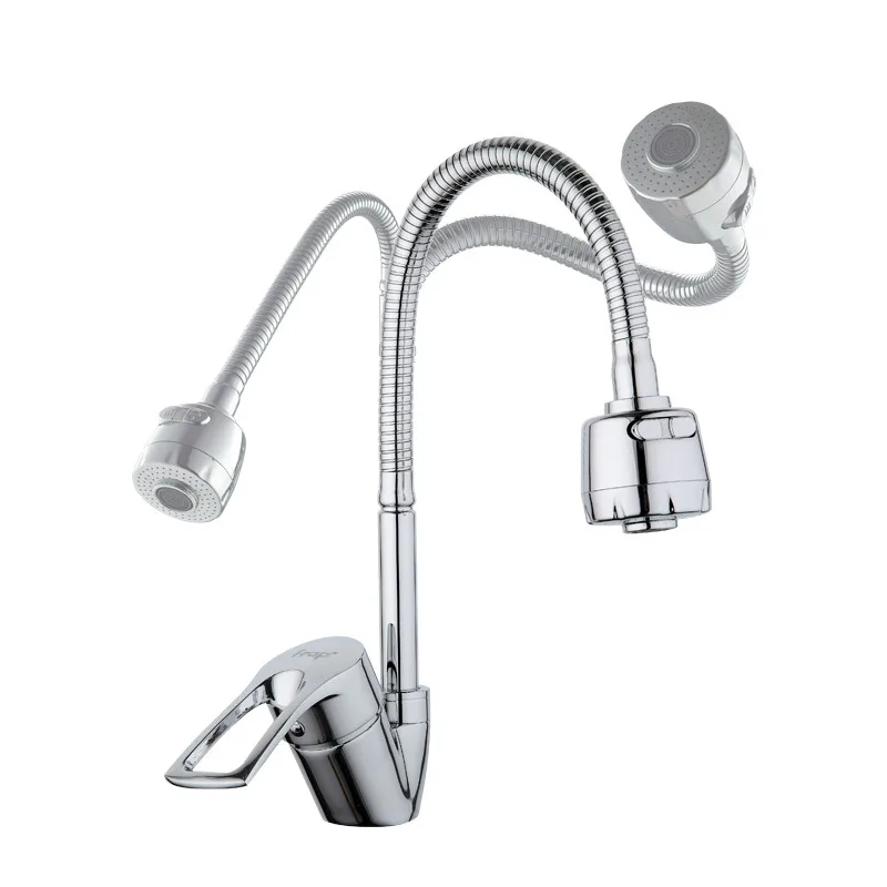 

Solid Kitchen Mixer Cold and Hot flexible Kitchen Tap Single lever Hole Water Tap Kitchen Faucet Torneira Cozinha