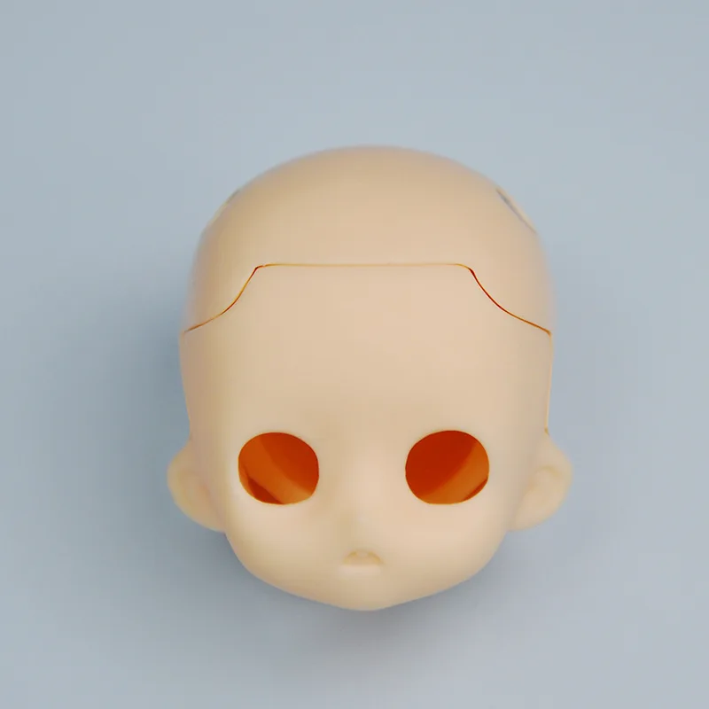 YMY Replacement Face Plates Without Makeup Doll Head Skull for Gsc Ob11 Head Split Gsc Doll Face 1/12bjd Accessories