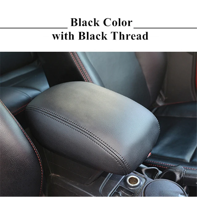 For Skoda Octavia 2007 2008 2009 2010 2011 2012 2013 2014 Car Central Armrest Box Cover Center Console Protection Case Black