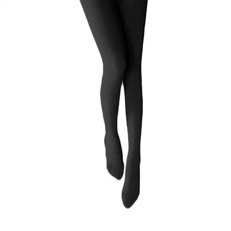 Осенне-зимние модные бархатные колготки для женщин, черные плотные колготки с защитой от варикозного расширения вен, женские колготки, одежда - Цвет: A