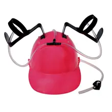 Lounger Beverage hat Beer hat helmet pink