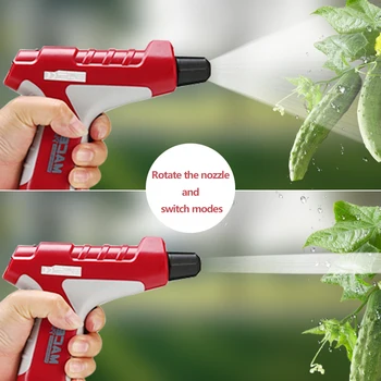 

4.2V Adjustable Nozzle High Pressure Electric Sprayer Sprinkler Bottle Plant Watering Cans Garden Outdoor Living Equipment