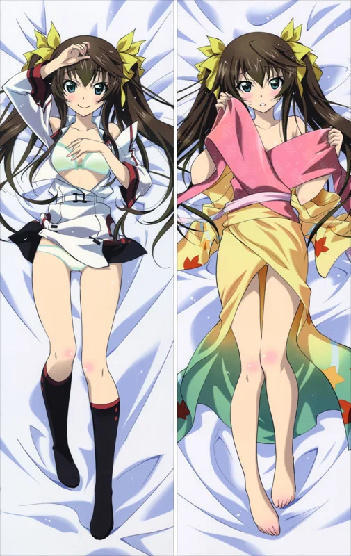 S4 Аниме Infinite Stratos Dakimakura, чехол с персонажами Laura& Huang Lingyin, Чехол на подушку, Charlotte& Houki Hugs, Чехол на подушку - Color: S4
