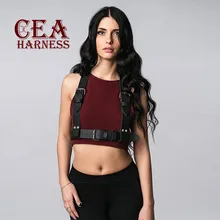 CEA.HARNESS, высокое качество, искусственная кожа, жгут, сексуальные подвязки, ремни, эротический фетиш, подтяжки, ремни для женщин, женское БДСМ белье, пояс для связывания
