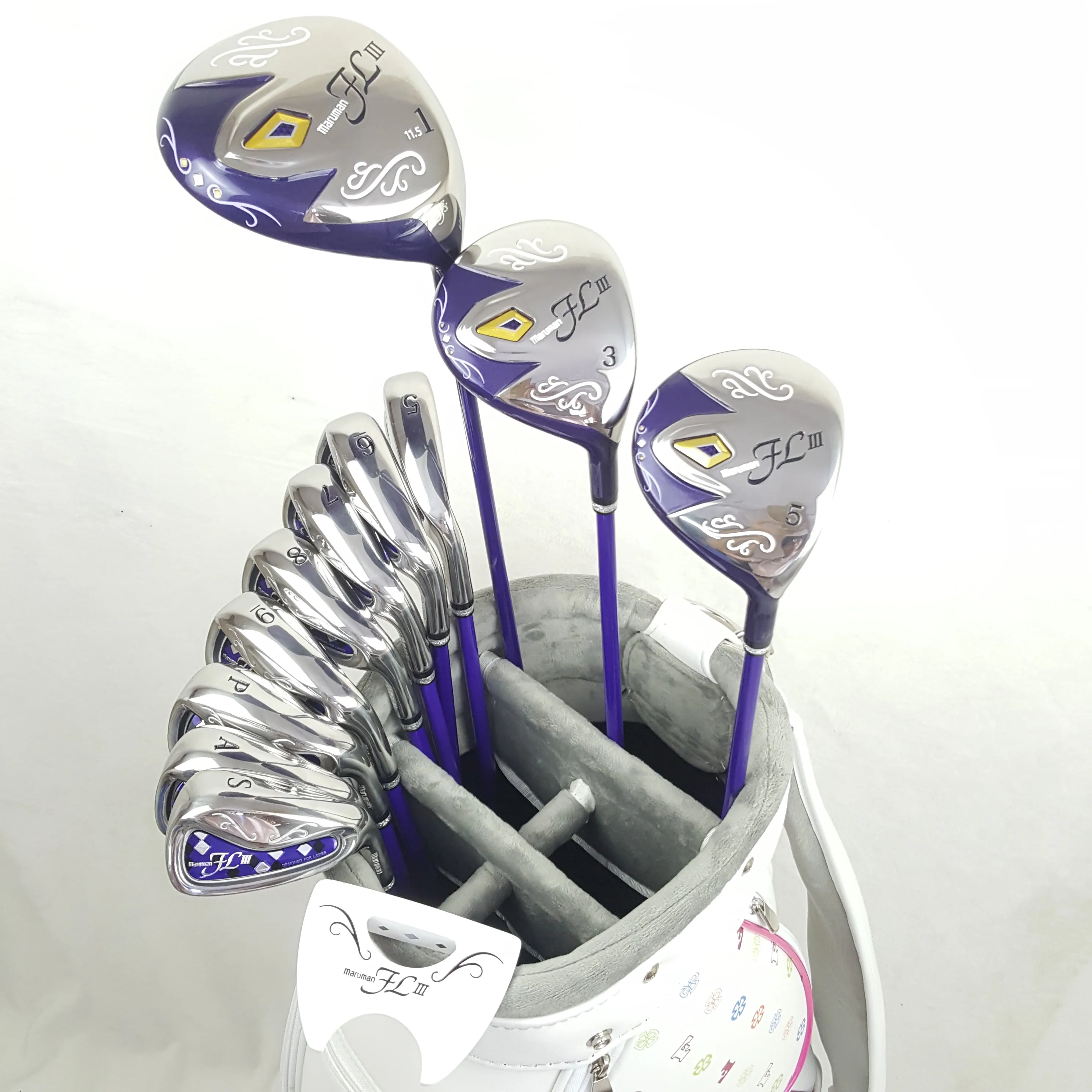 Новинка 2019 женские Гольф-клубы maruman FL III для гольфа водителей + fairway wood утюжки