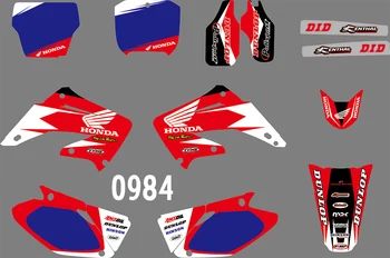 

0984 Motorcycle DECALS STICKERS FOR HONDA CR125 CR250 2002 2003 2004 2005 2006 2007 2008 2009 2010 2011 2012