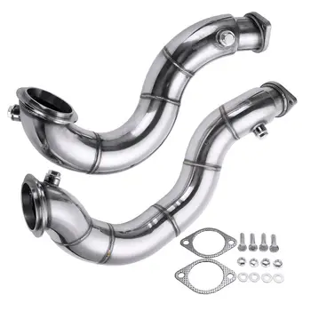 

3.0 Exhaust Catless Turbo Downpipe Twin Turbo N54 N54B30 for BMW 135i 335i Z4 N54 E82 E87 E81 E90 E91 E92 2007-2012