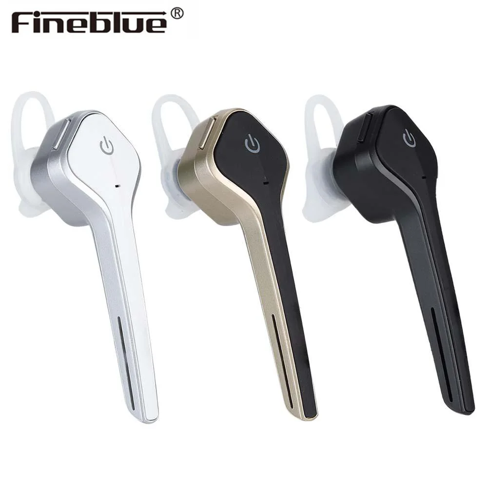 

FineBlue HD998 Wireless Bluetooth V4.0 Headset Handsfree Sports Earphone For Smartphone With Ear Hook Microphone