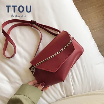 

Vintage Small Flap Chain Shoulder Messenger Crossbody Bags Women Handbags Fashion Ladies Clutch Casual Totes Female Purse