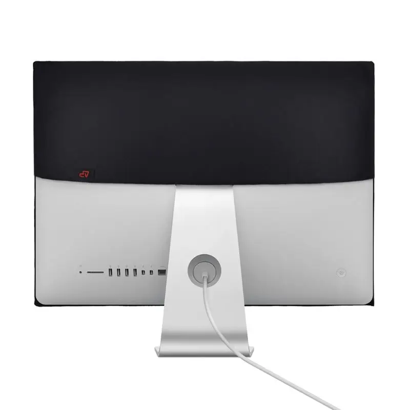 Черный пылезащитный чехол из искусственной кожи защитный для экрана Apple iMac 21/27