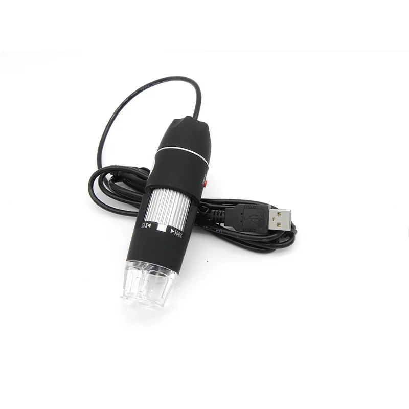 USB Микроскоп лабораторный светодиодный 500X домашняя школьная научная образовательная игрушка подарок изысканный Биологический микроскоп для детей 1280X720P