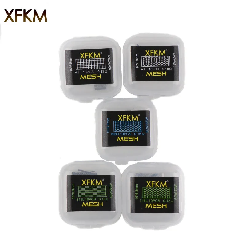 Катушка нагревательная XFKM 10 шт./лот A1 0 13 Ом S316 12 Ni80 16 | Электроника
