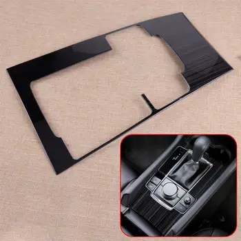 

CITALL Inner Stainless Steel Titanium Gear Shift Box Cover Trim Frame panel Trim fit for Mazda 3 2019 2020