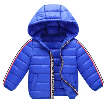 

Spring Winter Warm Jacket For Girls Coats For Boys Jackets Baby Girls Jackets Kids Hooded Outerwear Coat Children Clothes 1-6 T