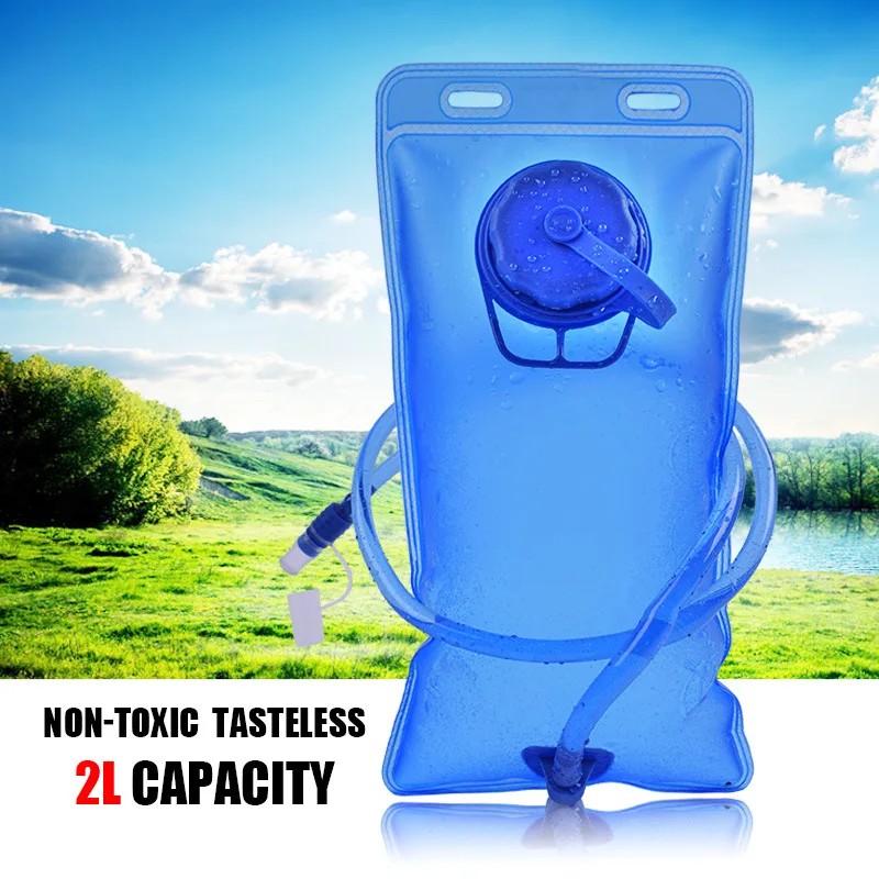 

2L/5L Outdoor Folding Water Container Leak-proof Water Bladder Hydration Pack Storage Bag BPA Free Running Hiking Water Pouch