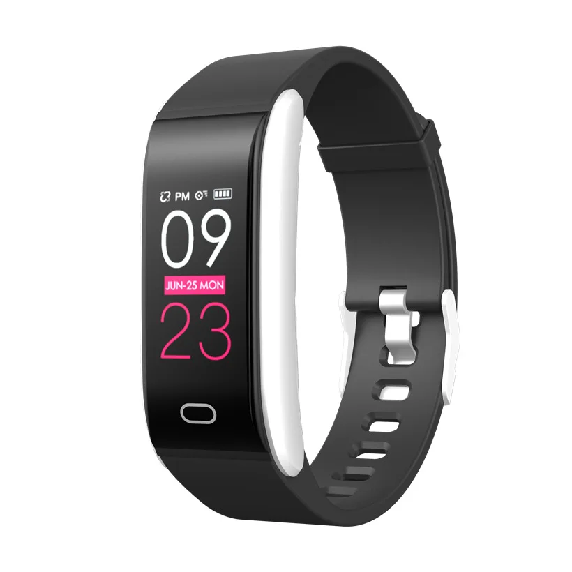

B11 Smart Color Screen Bracelet Heart Rate Blood Pressure Monitoring Sports Female Physiological Cycle Reminders Magnetic Sucker