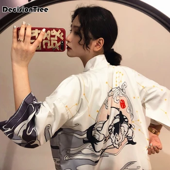 

2020 japanese kimono shirt cardigan traditional japanese kimono yukata women japanese traditional kimonos