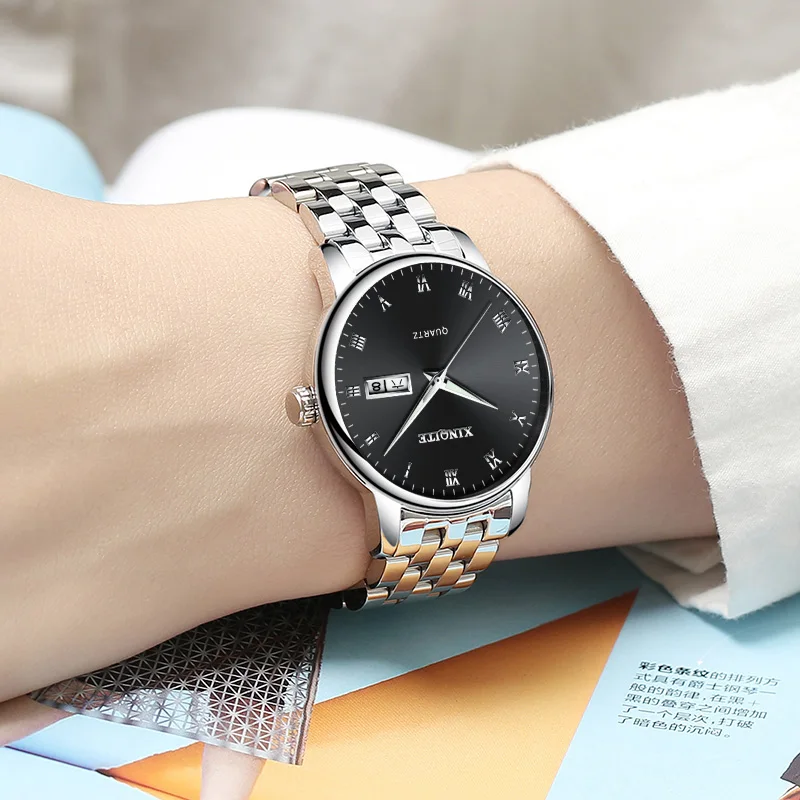 brand luxury Watch Women Watches Ladies Creative Steel Women's Bracelet Watches Female Clock Relogio Feminino Montre Femme - Цвет: 02