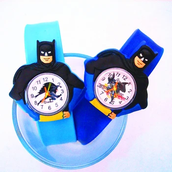 

Fashion 3D Cartoon Toys Slap Watch Sports Brand Quartz Wristwatches Children Watch Baby Gift Kids Watches Students Clock Relogio