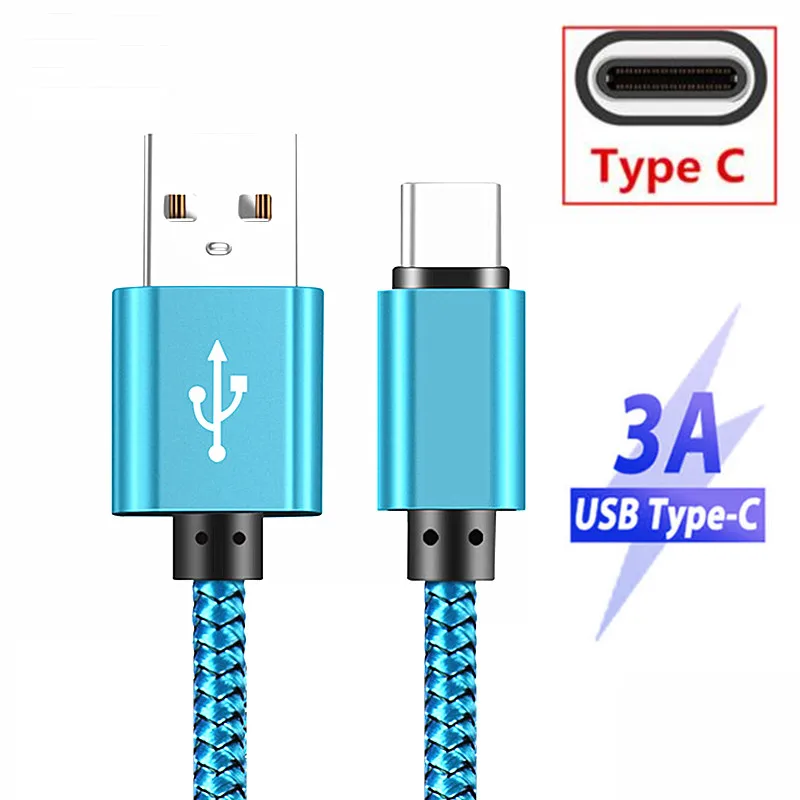 1m/2/Type C Usb кабель для быстрой зарядки Xiaomi Mi A3 зарядный USB Type 100 см 6 8 9 SE Mix 2s |