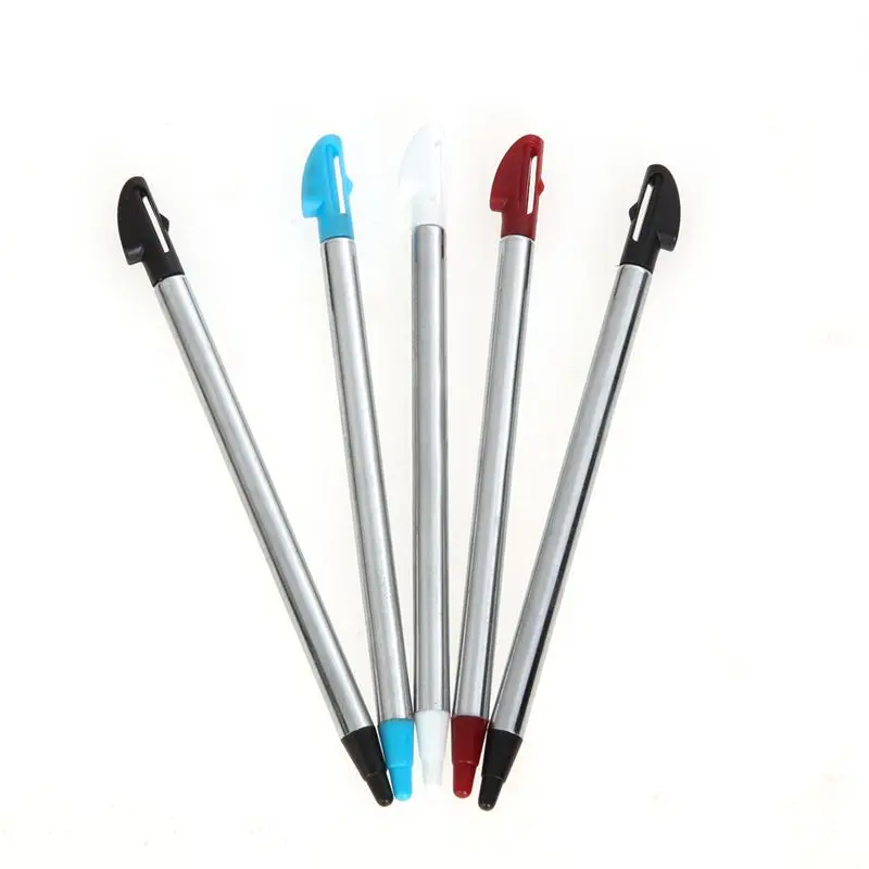 5pcs Metal Retractable Stylus Touch Pen for Nintendo 3DS XL N3DS LL US
