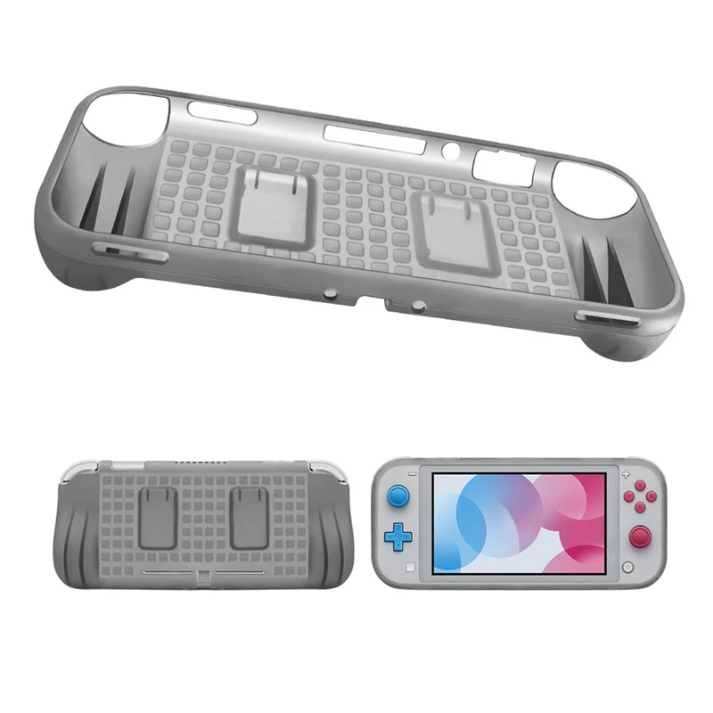Силиконовый защитный чехол для Nintendo Switch Lite Мягкий Нескользящий хранения 2