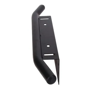 

Auto Black Frame Bumper Front Lamp Bracket Mount License Plate Aluminium Alloy Car Accessories Holder Off-road Vehicle Work