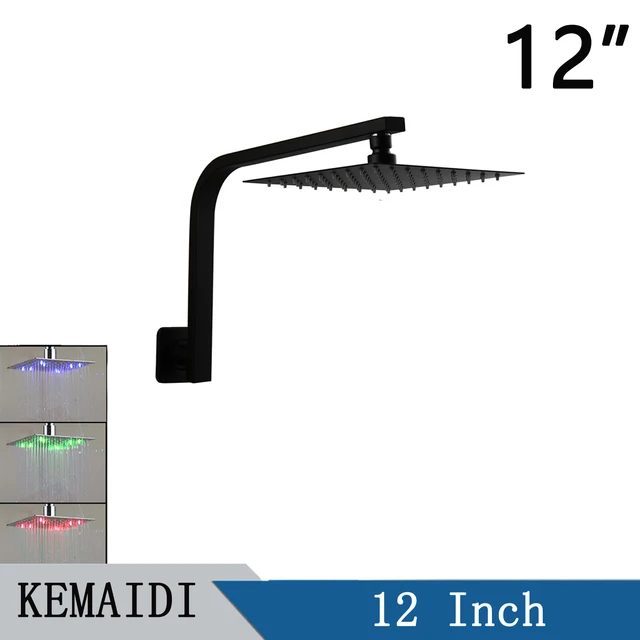 12 LED Shower head