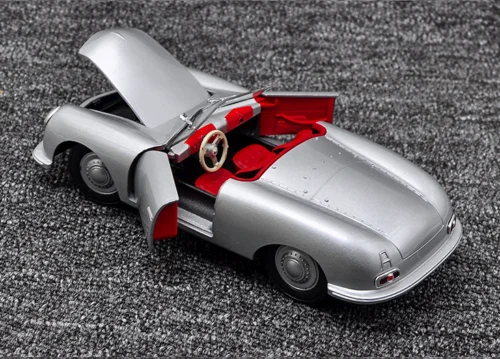 Welly 1:24 1948 Porsche 356 литая под давлением модель гоночный автомобиль в коробке