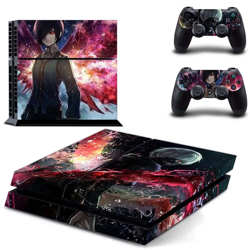 DPTM1566 Виниловая наклейка для PS4 PS 4, Виниловая наклейка s, Токийский Гуль, игровая станция 4, наклейки Pegatinas для консоли playstation 4 и 2 контроллера - Цвет: DPTM1566