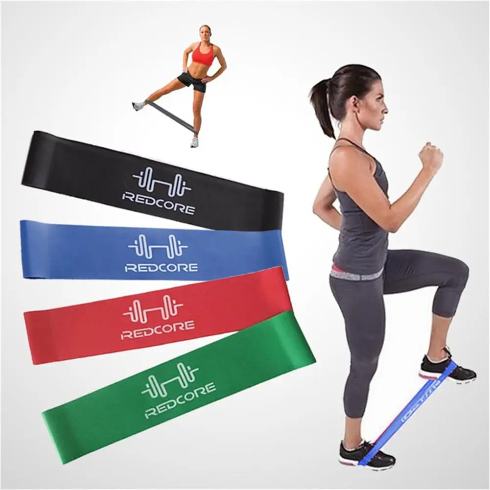 Tension Exercise Resistance Band Yoga Belts Ring Accessory Sport Training Workout Elastic Band Pilates Yoga Fitness Equipment